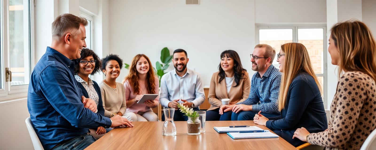Dirigeants travaillant sur la gouvernance et la sécurité numérique